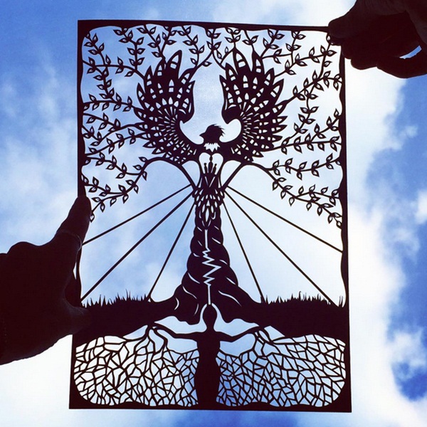 ศิลปะตัดกระดาษ แกะสลักซะเลอเลิศ แล้วเล่นสีกับท้องฟ้าอย่างเจิดเลย ศิลปะตัดกระดาษ แกะสลักซะเลอเลิศ แล้วเล่นสีกับท้องฟ้าอย่างเจิดเลย