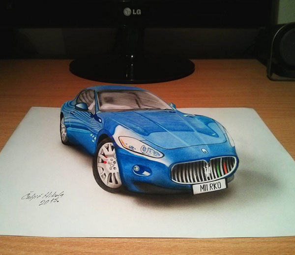 ภาพวาด 3 มิติ ภาพวาด 3 มิติ