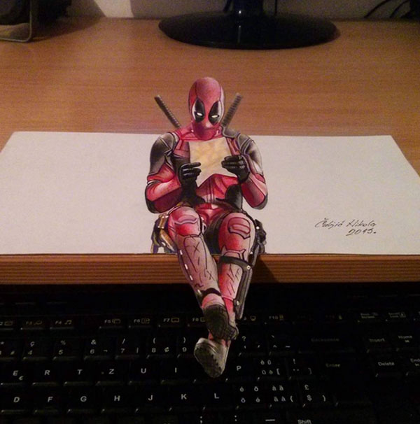 ภาพวาด 3 มิติ ภาพวาด 3 มิติ