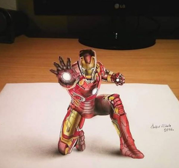 ภาพวาด 3 มิติ ภาพวาด 3 มิติ