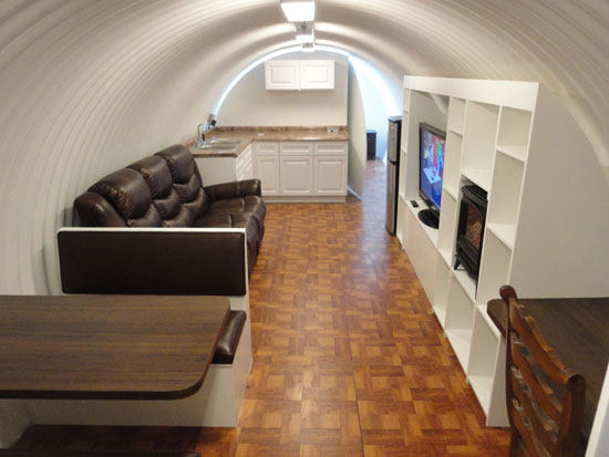 ไฮโซ! หลุมหลบภัย 1.8 ล้านบาท เครื่องอำนวยความสะดวกเพียบ