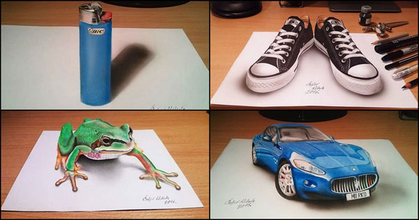 ภาพวาด 3 มิติ ภาพวาด 3 มิติ