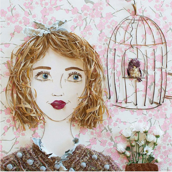 งานศิลปะจากดอกไม้ งานศิลปะจากดอกไม้