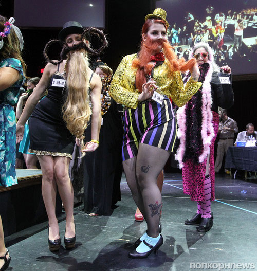 เท่าเทียม! มะกันจัดประกวดหนวดสวย ให้หญิงเอี่ยวได้