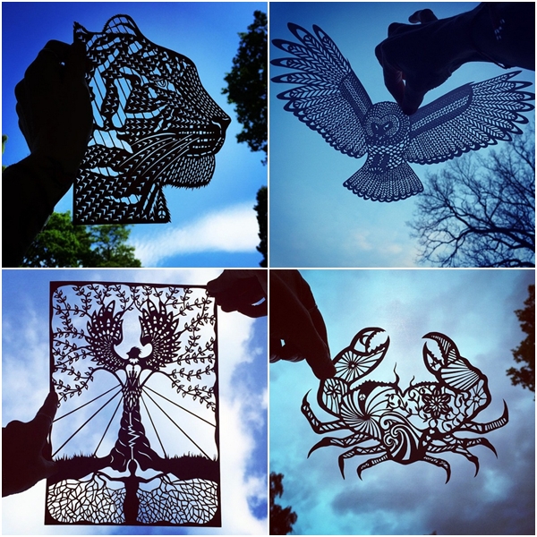 ศิลปะตัดกระดาษ แกะสลักซะเลอเลิศ แล้วเล่นสีกับท้องฟ้าอย่างเจิดเลย ศิลปะตัดกระดาษ แกะสลักซะเลอเลิศ แล้วเล่นสีกับท้องฟ้าอย่างเจิดเลย