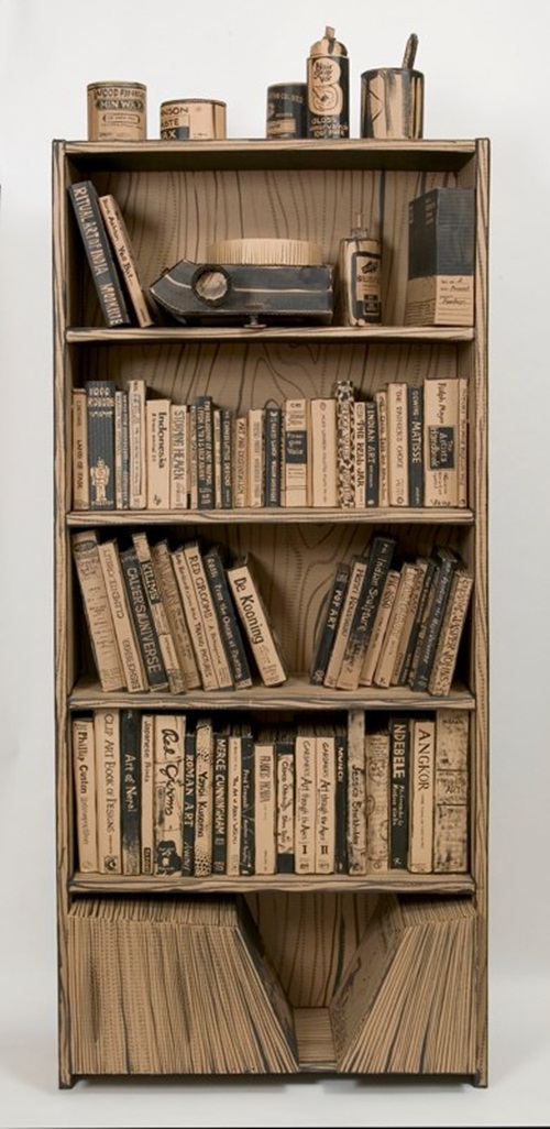 สตูดิโอวาดภาพทำจากกระดาษแข็งทั้งหลัง สตูดิโอวาดภาพทำจากกระดาษแข็งทั้งหลัง