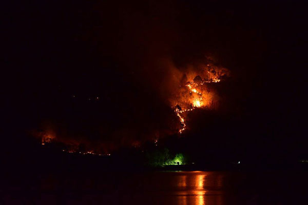 ไฟป่านครนายก ไฟป่านครนายก
