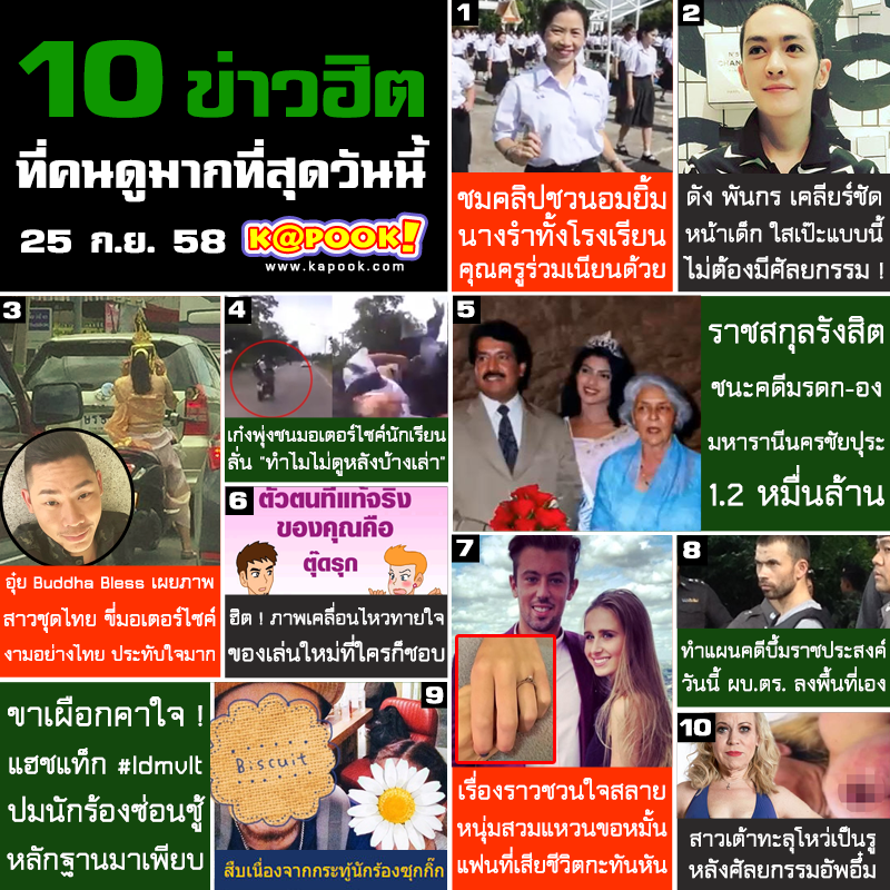 10 ข่าวฮิต 10 ข่าวฮิต