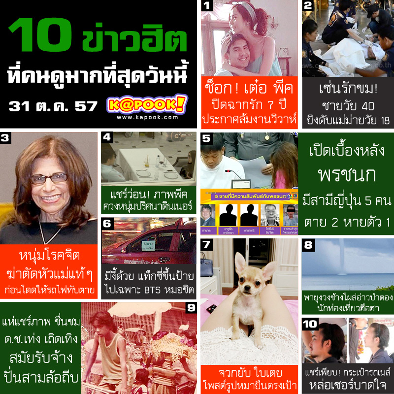 10 ข่าวฮิต 10 ข่าวฮิต