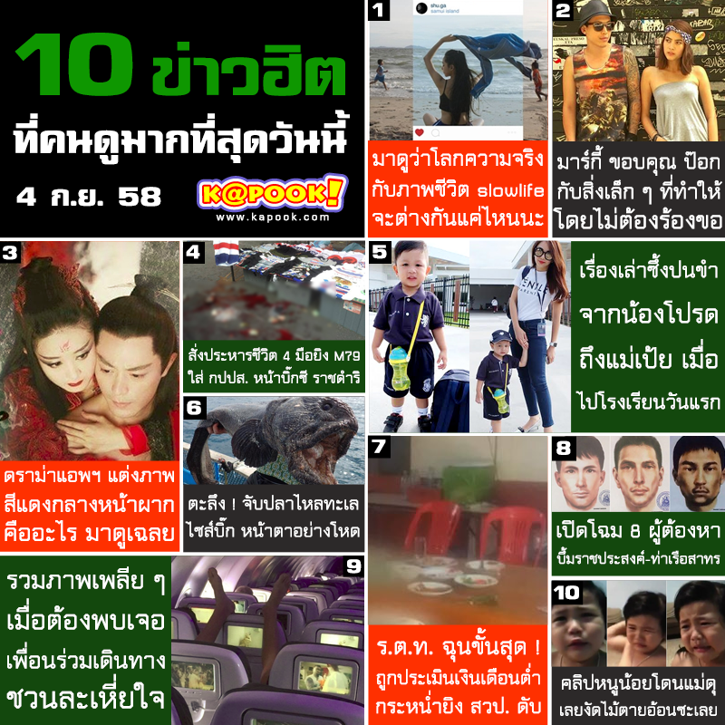 10 ข่าวฮิต 10 ข่าวฮิต