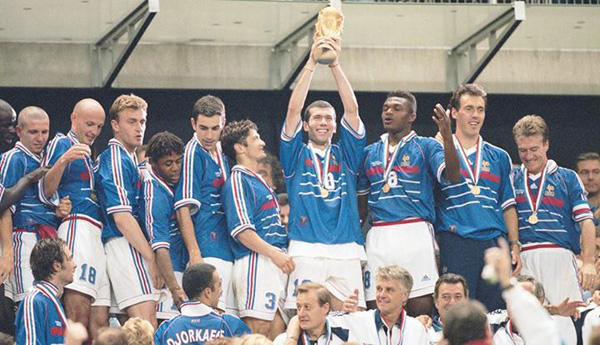 ฟุตบอลโลก ฝรั่งเศส แชมป์ฟุตบอลโลก 1998 ฝรั่งเศส