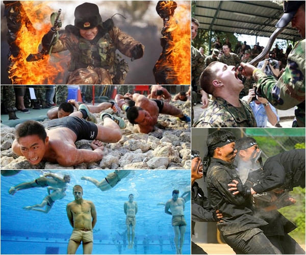 เปิด 10 วิธีฝึกทหารสุดหฤโหดจากทั่วโลก ใจไม่เด็ดจริงทำไม่ได้ เปิด 10 วิธีฝึกทหารสุดหฤโหดจากทั่วโลก ใจไม่เด็ดจริงทำไม่ได้