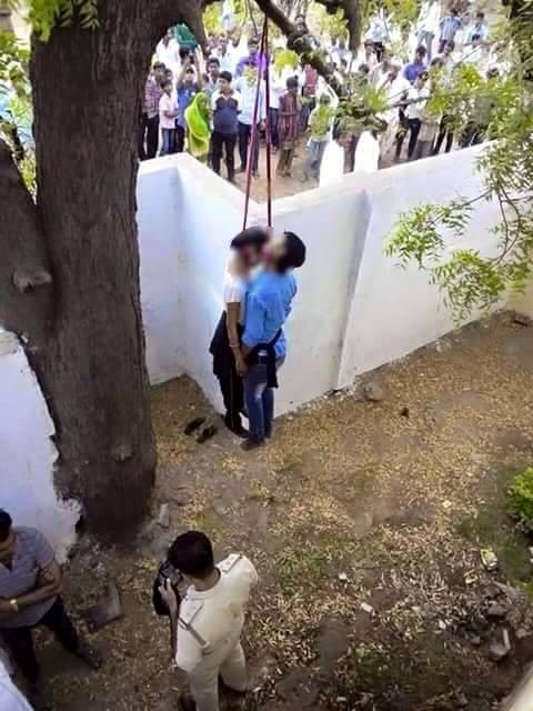 คู่รักผูกคอตายคู่กันบนต้นไม้ คู่รักผูกคอตายคู่กันบนต้นไม้