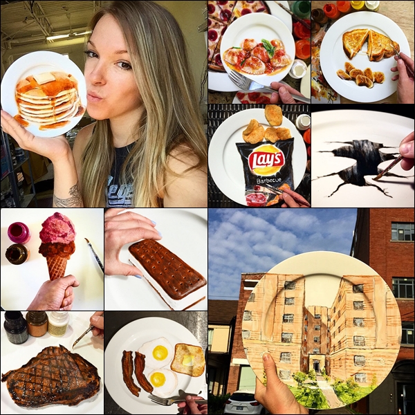 ศิลปะบนจานอาหาร ศิลปะบนจานอาหาร