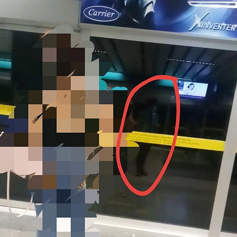 รปภ. MRT แอบถ่ายสาว รปภ. MRT แอบถ่ายสาว