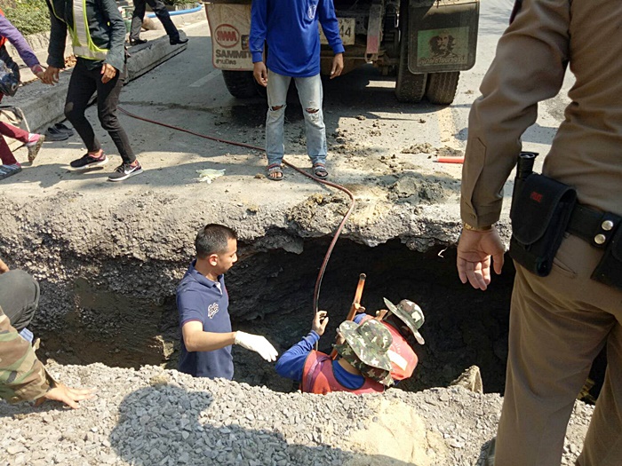 ดินสไลด์ ถ.เอกมัย ดินสไลด์ ถ.เอกมัย