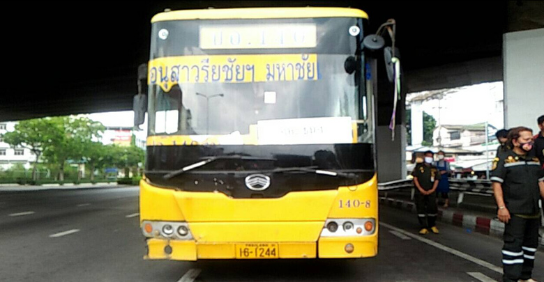 ตาวัย 91 ลงรถเมล์พลาดโดนทับดับ ตาวัย 91 ลงรถเมล์พลาดโดนทับดับ