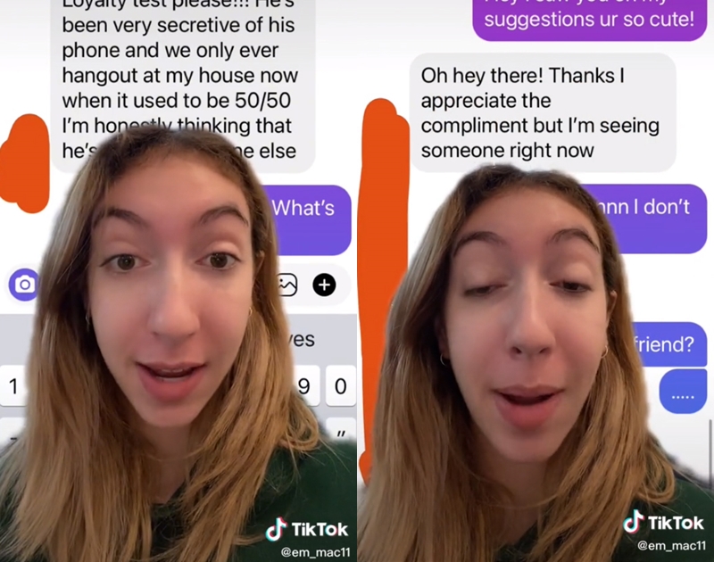 หนุ่มถูกสาวลองใจ หนุ่มถูกสาวลองใจ