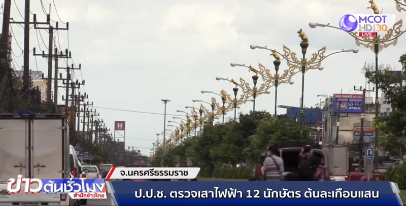 เสาไฟ 12 นักษัตร เสาไฟ 12 นักษัตร