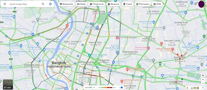 ปรากฏการณ์เส้นทางสีเขียว ใน กทม. ปรากฏการณ์เส้นทางสีเขียว ใน กทม.
