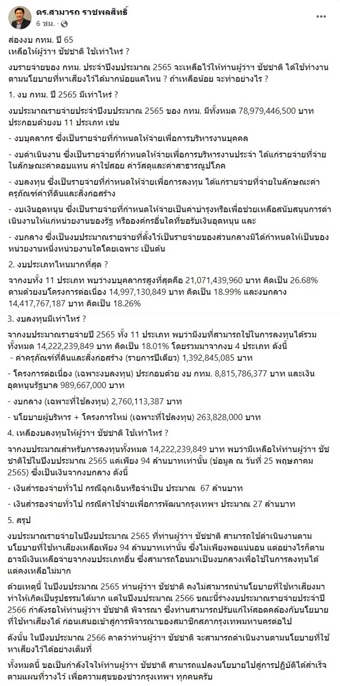 ชัชชาติ สิทธิพันธุ์ ชัชชาติ สิทธิพันธุ์