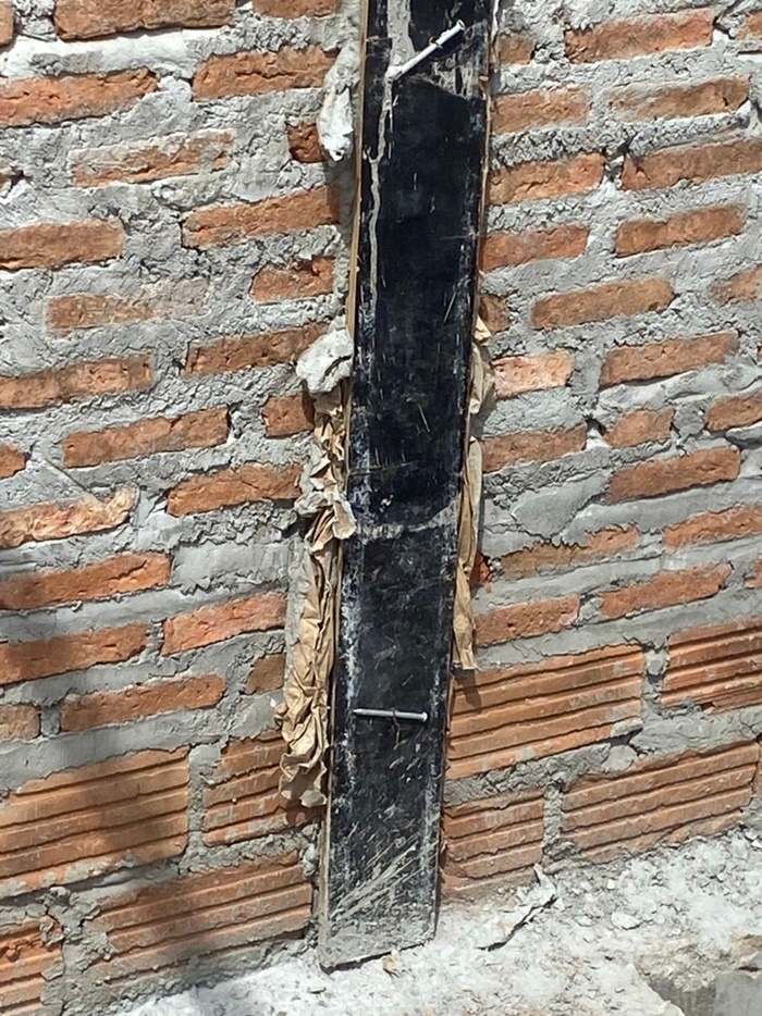 เจอปูนในผนังแบบนี้ เตรียมกุมขมับ เจอปูนในผนังแบบนี้ เตรียมกุมขมับ