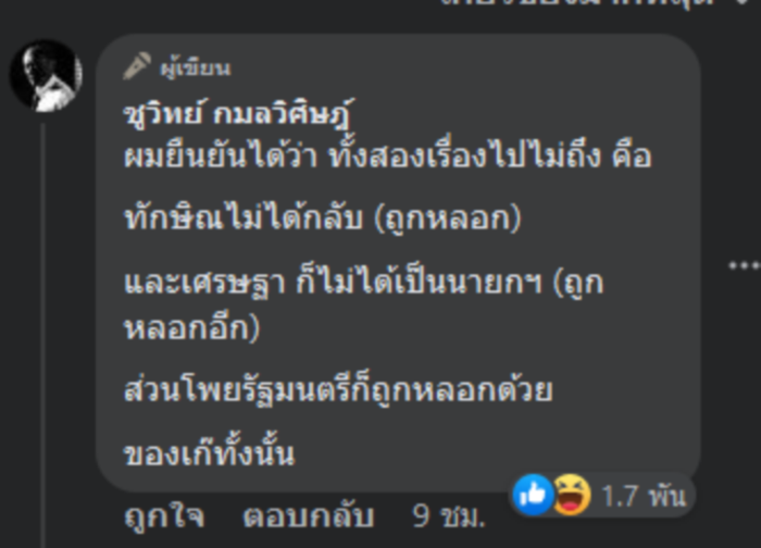ชูวิทย์ กมลวิศิษฎ์ ชูวิทย์ กมลวิศิษฎ์