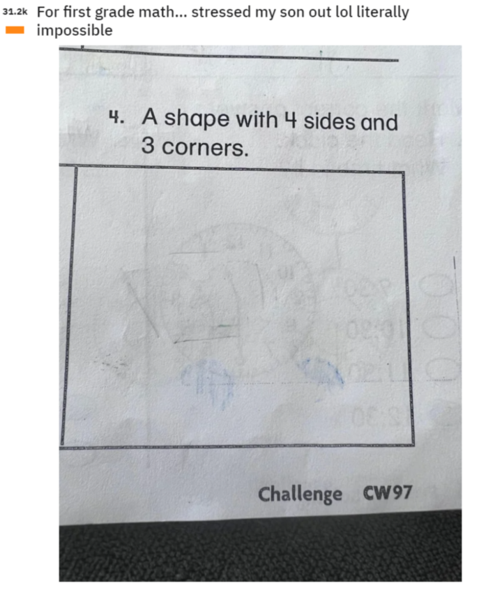 เฉลยรูปทรงมี 4 ด้าน 3 มุม เฉลยรูปทรงมี 4 ด้าน 3 มุม