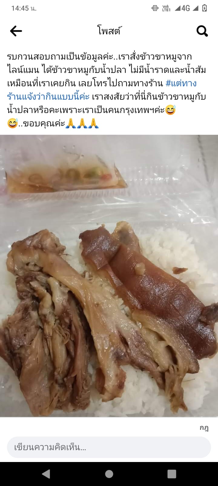 ข้าวขาหมู ข้าวขาหมู