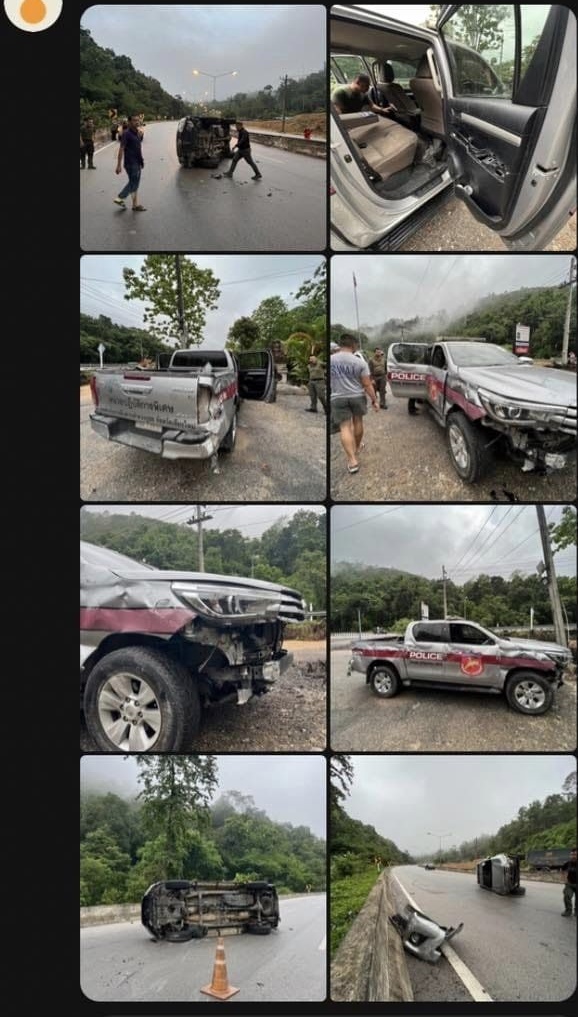 ตำรวจรถคว่ำ-ขายหวย ตำรวจรถคว่ำ-ขายหวย