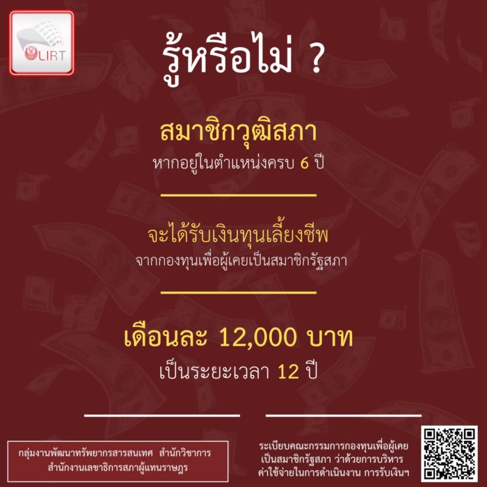 สวัสดิการ สว. สวัสดิการ สว.