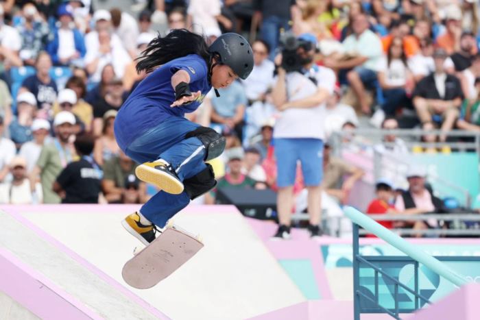 น้องเอสที วารีรยา แข่งสเก็ตบอร์ด โอลิมปิก 2024 น้องเอสที วารีรยา แข่งสเก็ตบอร์ด โอลิมปิก 2024