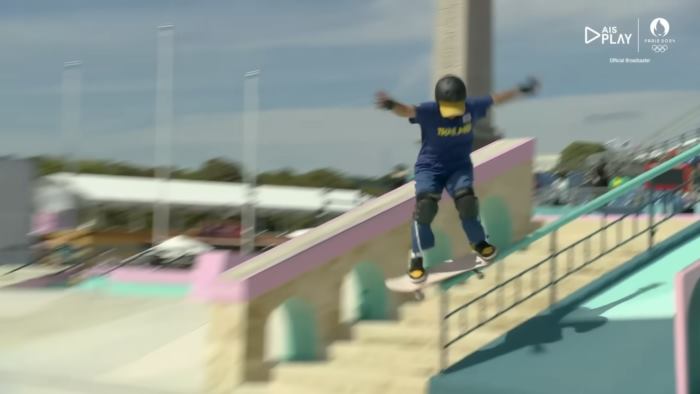 น้องเอสที วารีรยา แข่งสเก็ตบอร์ด โอลิมปิก 2024 น้องเอสที วารีรยา แข่งสเก็ตบอร์ด โอลิมปิก 2024