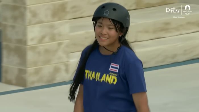 น้องเอสที วารีรยา แข่งสเก็ตบอร์ด โอลิมปิก 2024 น้องเอสที วารีรยา แข่งสเก็ตบอร์ด โอลิมปิก 2024