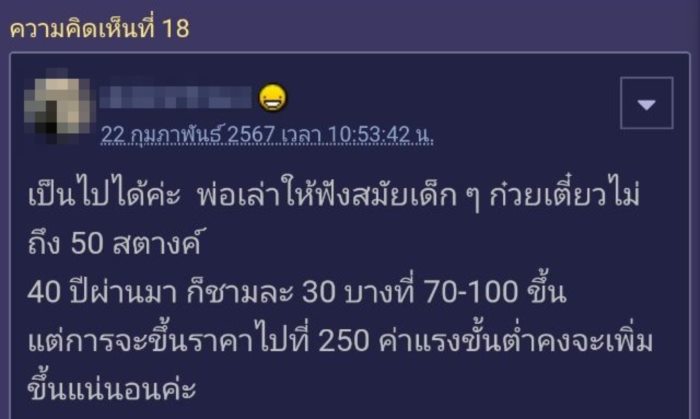 ราคาอาหารจานเดียว ราคาอาหารจานเดียว