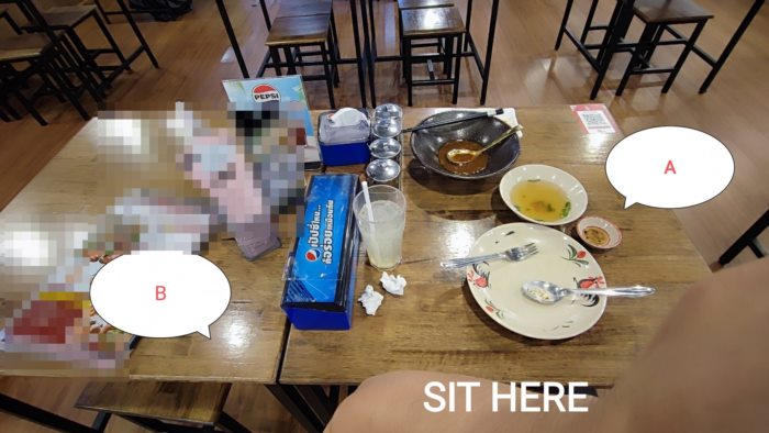 เสิร์ฟก๋วยเตี๋ยวไม่ตรงคน เสิร์ฟก๋วยเตี๋ยวไม่ตรงคน