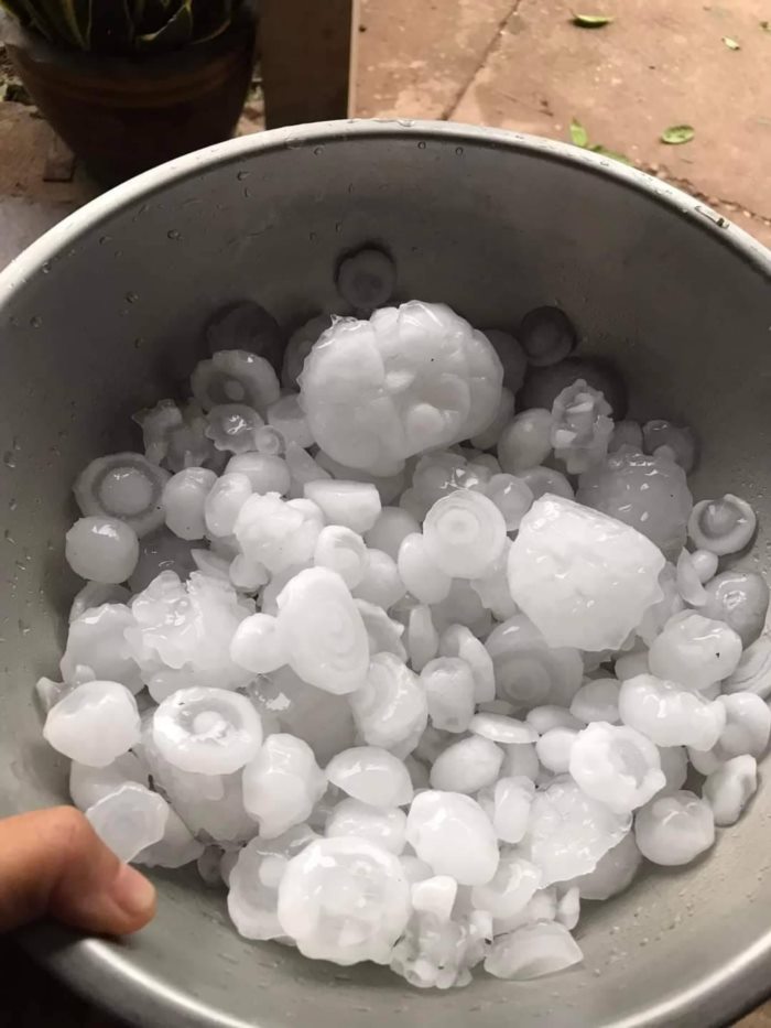 ลูกเห็บถล่มบึงกาฬ ลูกเห็บถล่มบึงกาฬ