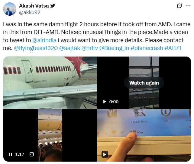 เครื่องบินแอร์อินเดีย เครื่องบินแอร์อินเดีย