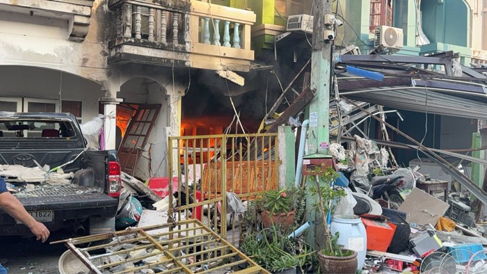 แก๊สระเบิดในบ้าน แก๊สระเบิดในบ้าน