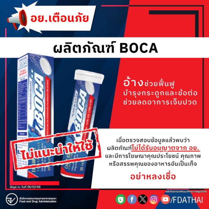 อย. เตือนภัย ผลิตภัณฑ์เม็ดฟู่ อย. เตือนภัย ผลิตภัณฑ์เม็ดฟู่