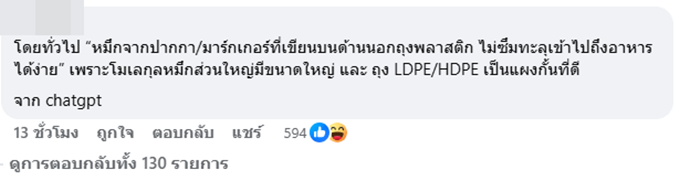เขียนถุงแบบนี้ ได้ไหม ? เขียนถุงแบบนี้ ได้ไหม ?