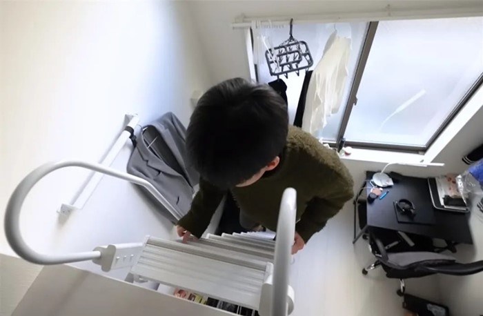 8 ตร.ม. แต่ทำให้ดูกว้างจนน่าทึ่ง 8 ตร.ม. แต่ทำให้ดูกว้างจนน่าทึ่ง