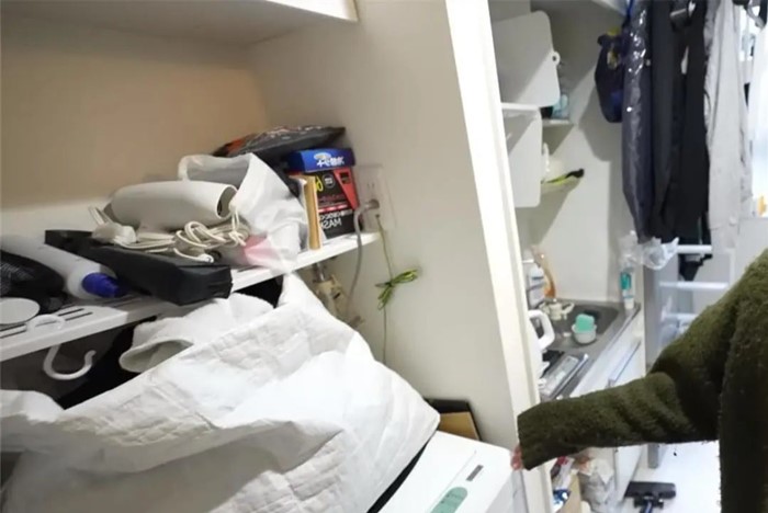 8 ตร.ม. แต่ทำให้ดูกว้างจนน่าทึ่ง 8 ตร.ม. แต่ทำให้ดูกว้างจนน่าทึ่ง