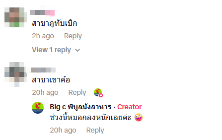 Big C พิบูลมังสาหาร Big C พิบูลมังสาหาร