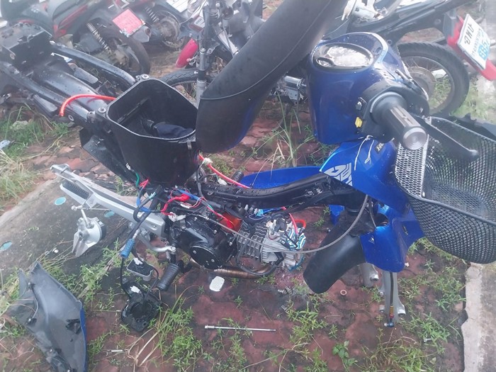 รถมอเตอร์ไซค์ถูกยึด รถมอเตอร์ไซค์ถูกยึด