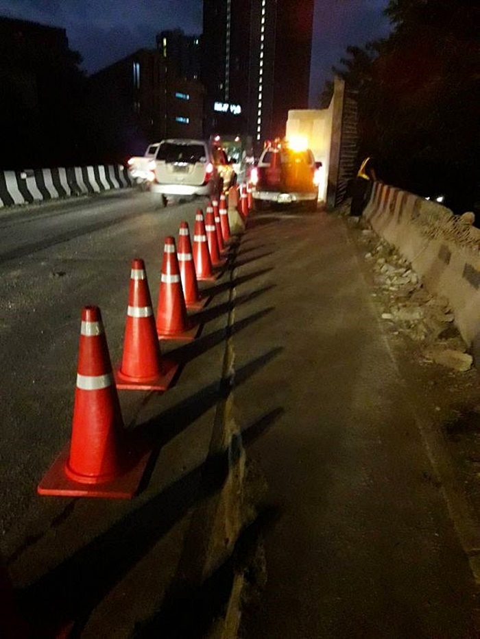 ตอม่อสะพานสร้างรถไฟฟ้า ร่วง ตอม่อสะพานสร้างรถไฟฟ้า ร่วง