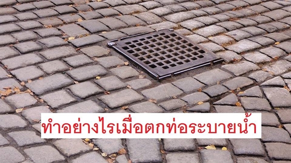 ทำอย่างไรเมื่อตกท่อระบายน้ำ ทำอย่างไรเมื่อตกท่อระบายน้ำ
