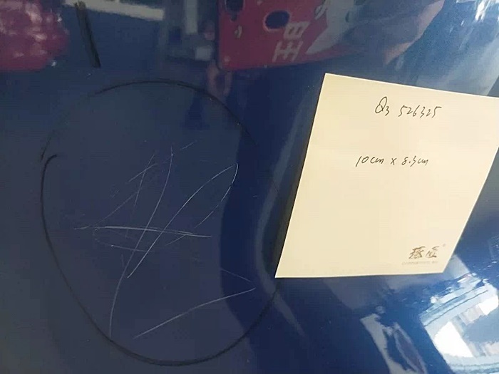 ขูดรถหรูเป็นรอย 10 คันรวด ขูดรถหรูเป็นรอย 10 คันรวด