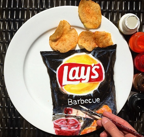 ศิลปะบนจานอาหาร ศิลปะบนจานอาหาร