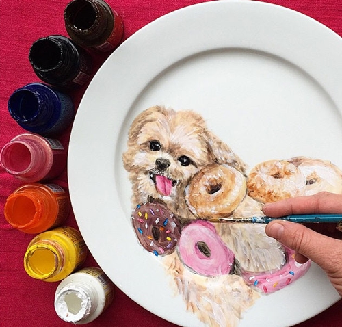 ศิลปะบนจานอาหาร ศิลปะบนจานอาหาร